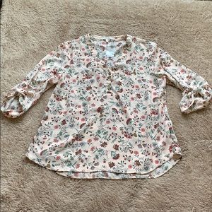 Maurices Floral Blouse